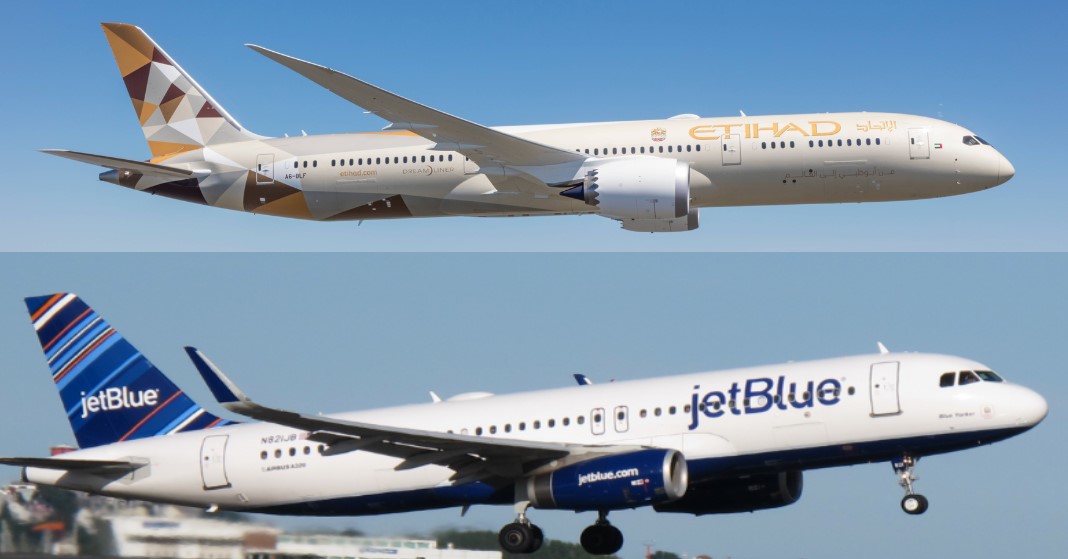 AACO | Etihad Airways And JetBlue Airways Expand Codeshare Partnership