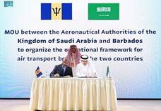  Saudi Arabia, Barbados sign MoU in the field of air transportation services