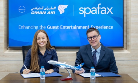 Oman Air renews inflight entertainment partnership with Spafax in four-year agreement