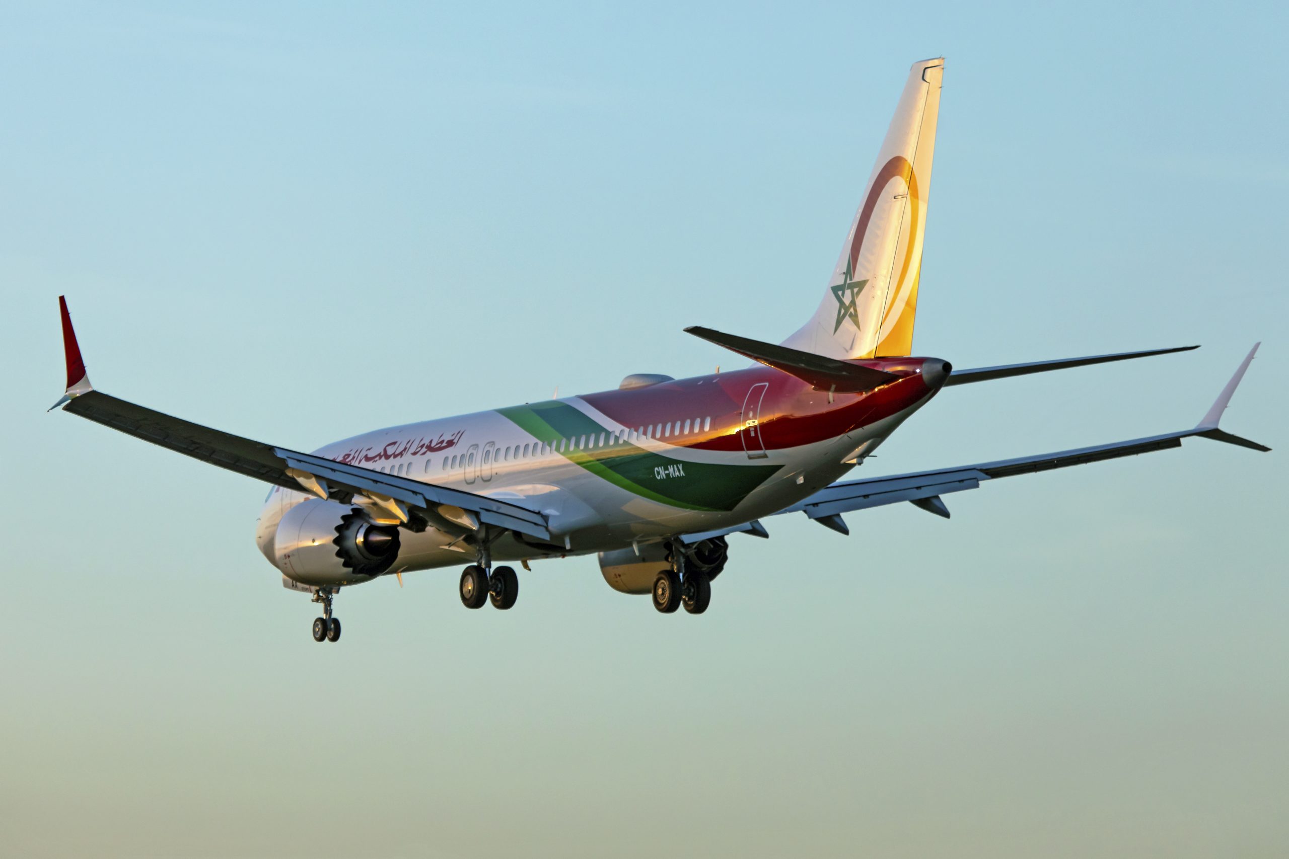 Royal Air Maroc receives first of six new Boeing 737-8 MAX jets
