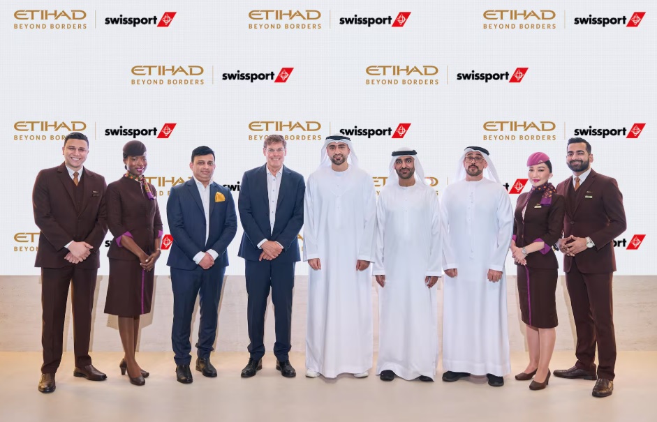 Etihad Airways and Swissport expand global ground handling and cargo partnership