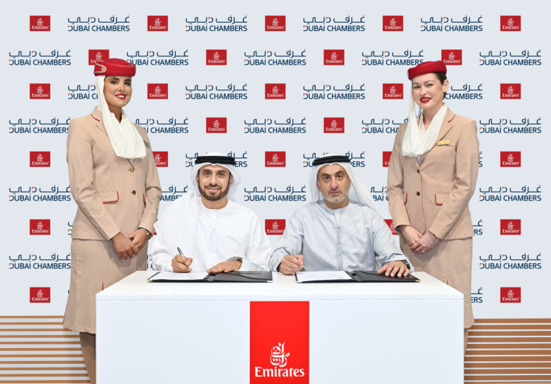 Emirates and Dubai Chambers sign MoU to support Dubai SMEs on the global stage